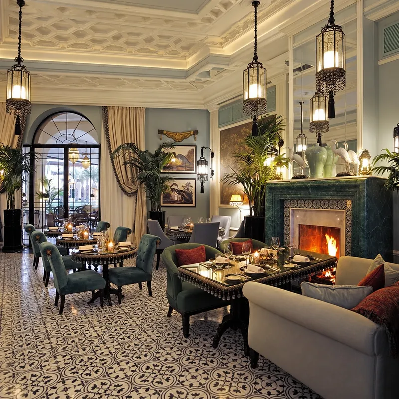 Le Jardin D'Hiver, restaurant chic à Marrakech