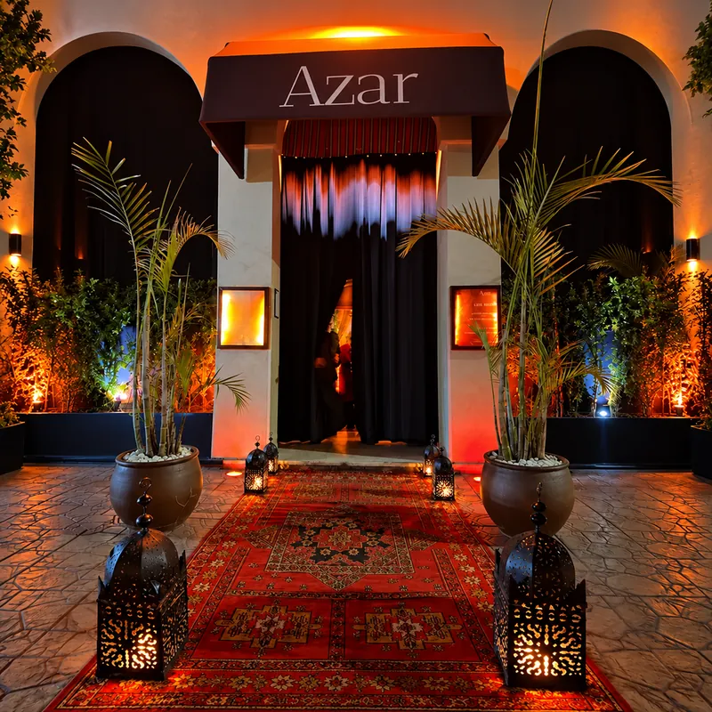 Azar, restaurant chic à Marrakech