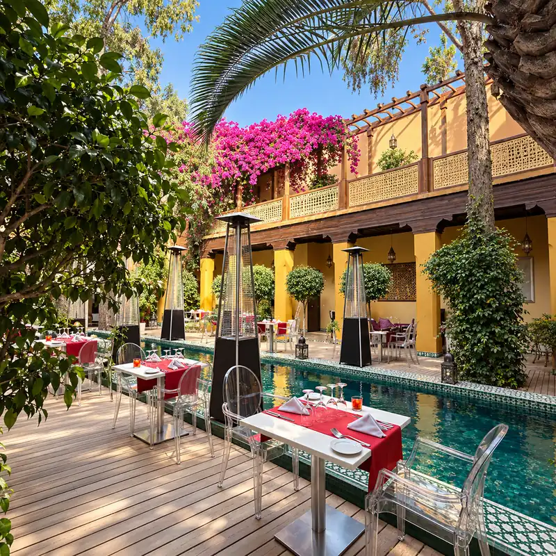 Pepe nero, restaurant chic à Marrakech