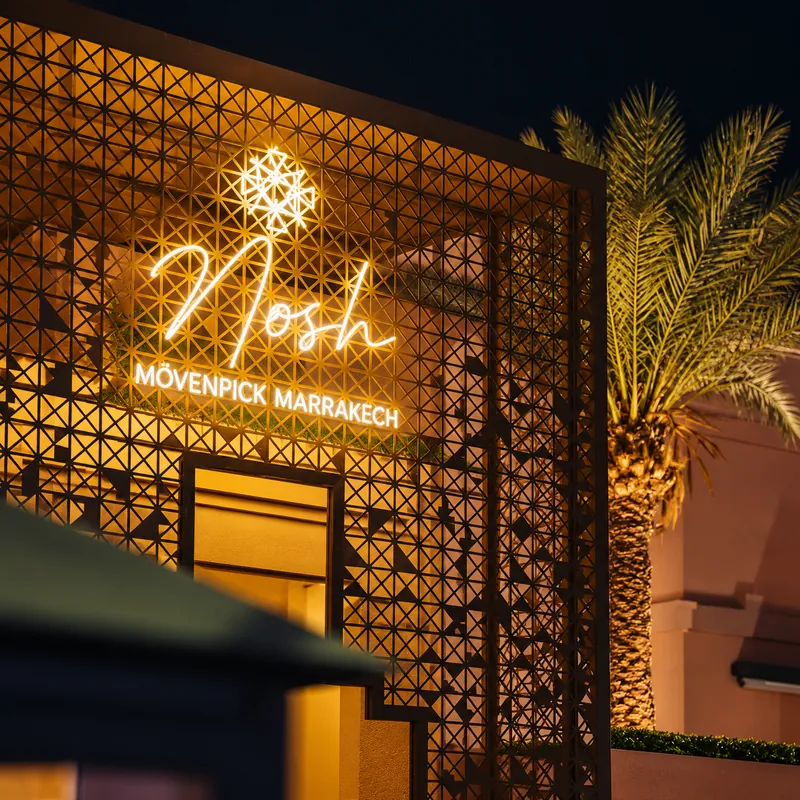 Nosh, restaurant chic à Marrakech