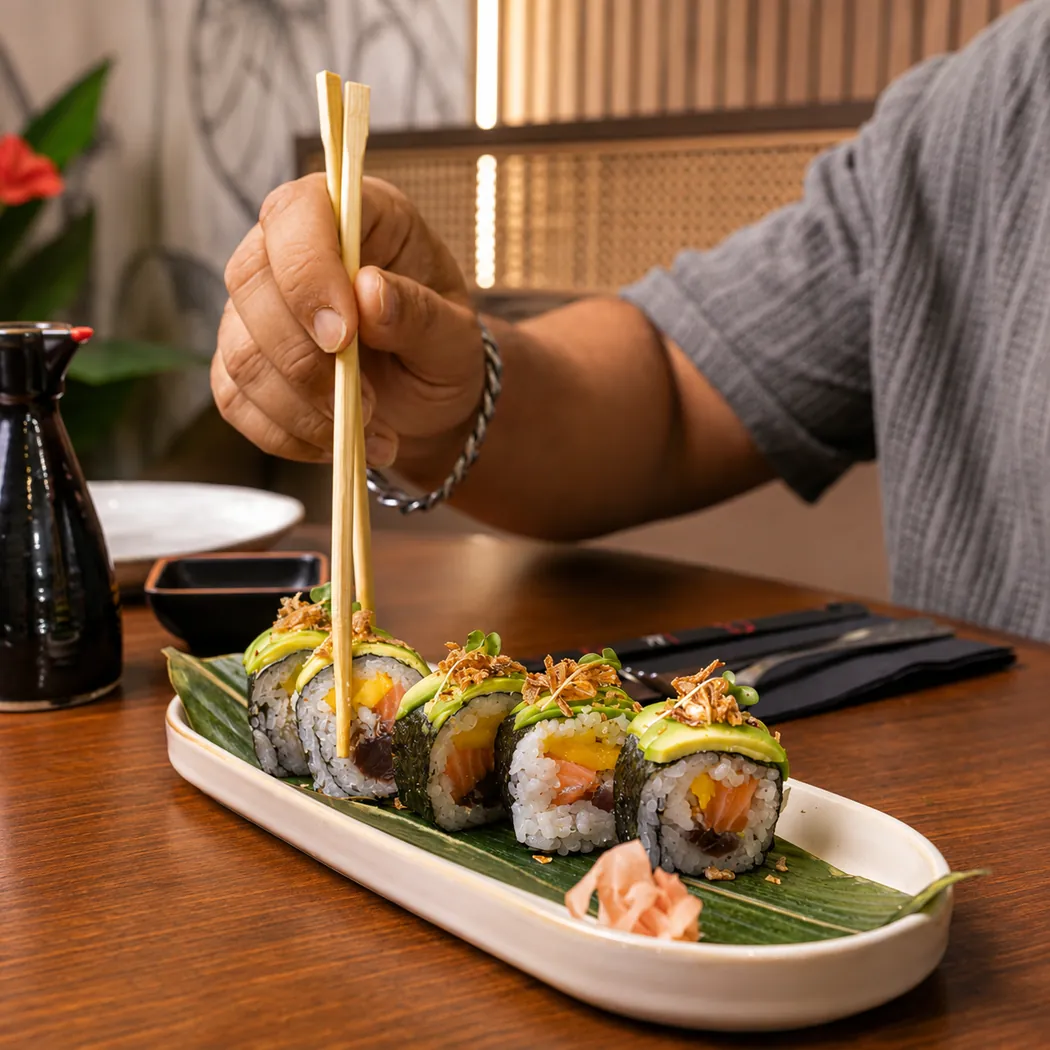 Un plat de Myo Fusion Asiatique