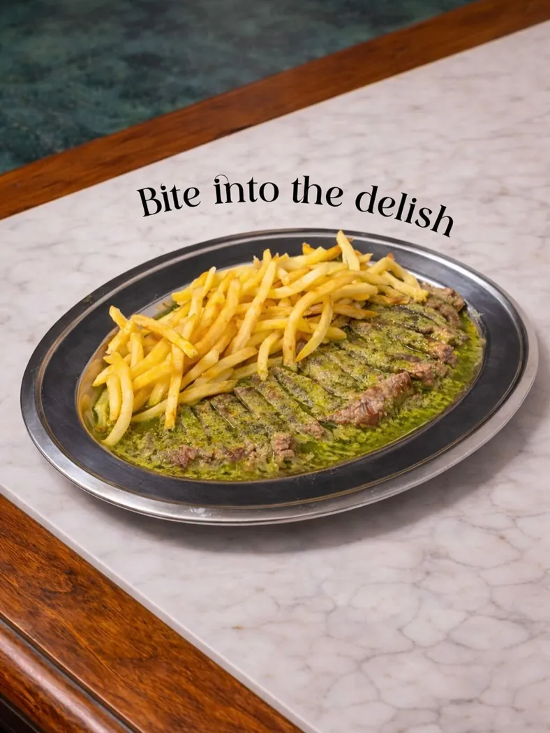 Un plat de La Baguette du Relais