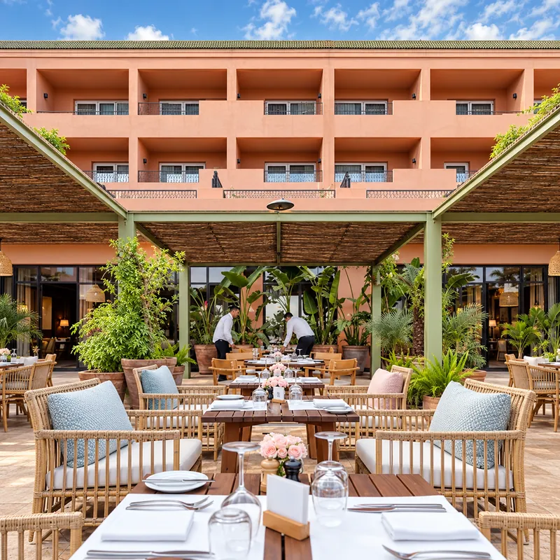 L'Orangerie, restaurant chic à Marrakech