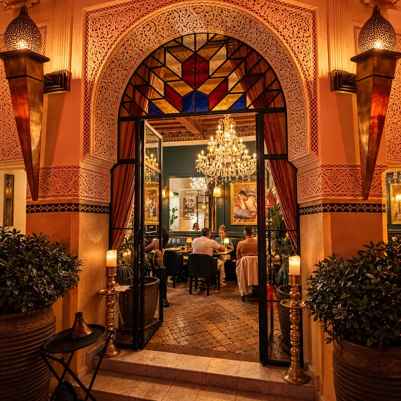 Le Bistro Arabe, restaurant chic à Marrakech